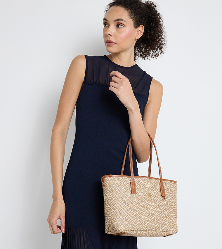 Logo Printed Tote Bag