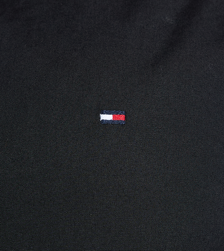 قميص بوبلين بأكمام طويلة