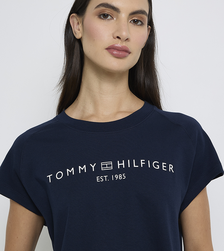 Logo Printed Crew Neck T-Shirt