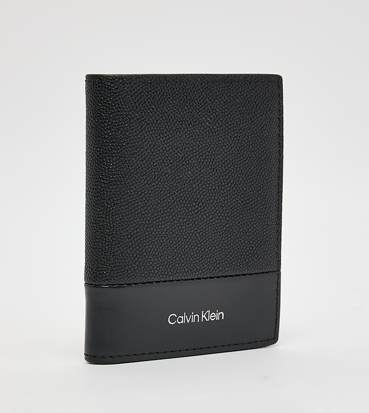 Logo Detail Bi-Fold Card Holder