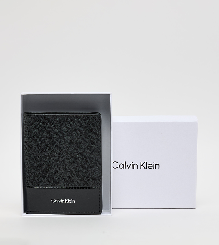 Logo Detail Bi-Fold Card Holder