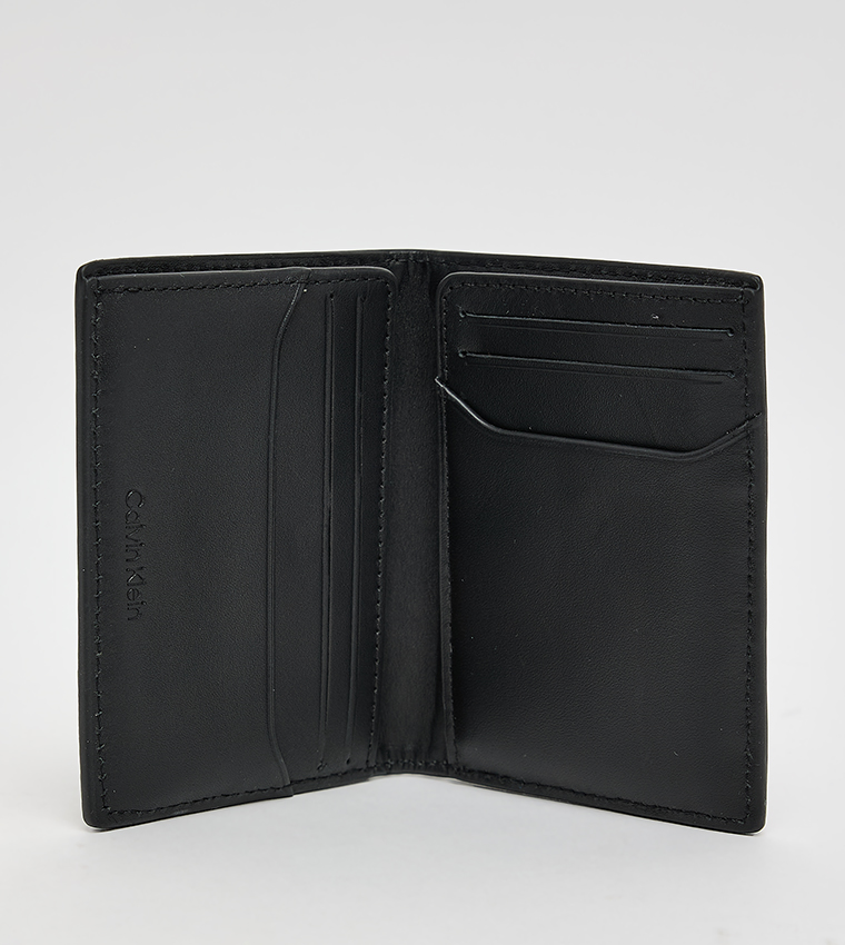 Debossed Bi-Fold Card Holder