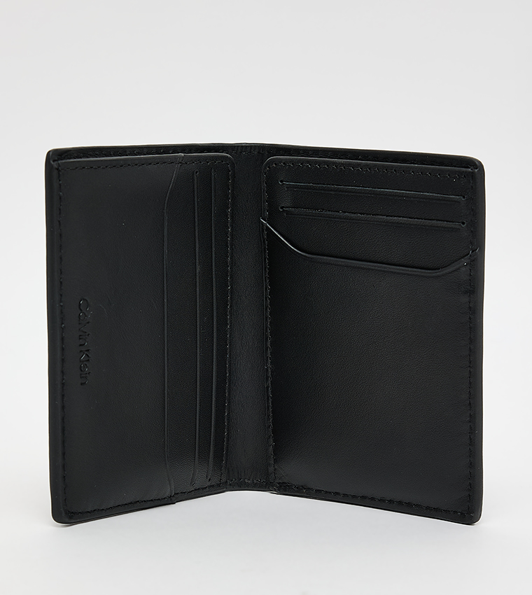 Debossed Bi-Fold Card Holder