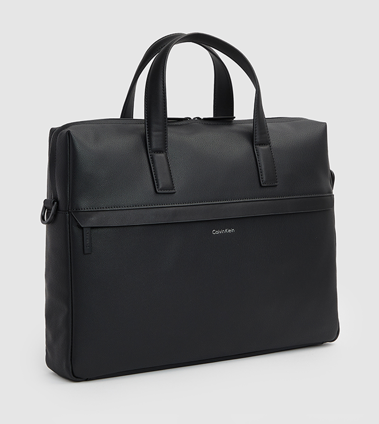 Logo Detail Laptop Bag