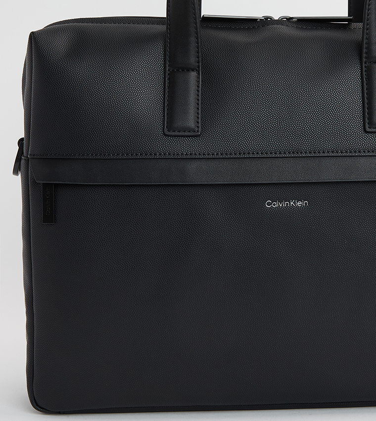 Logo Detail Laptop Bag