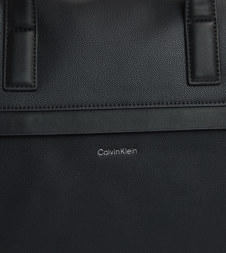 Logo Detail Laptop Bag