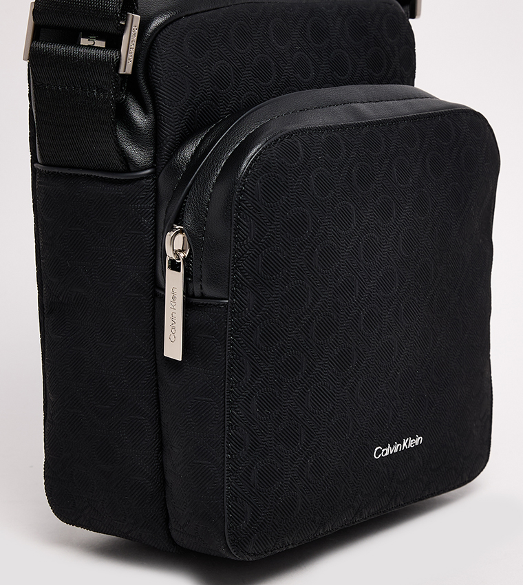 Monogram Patterned Reporter Bag