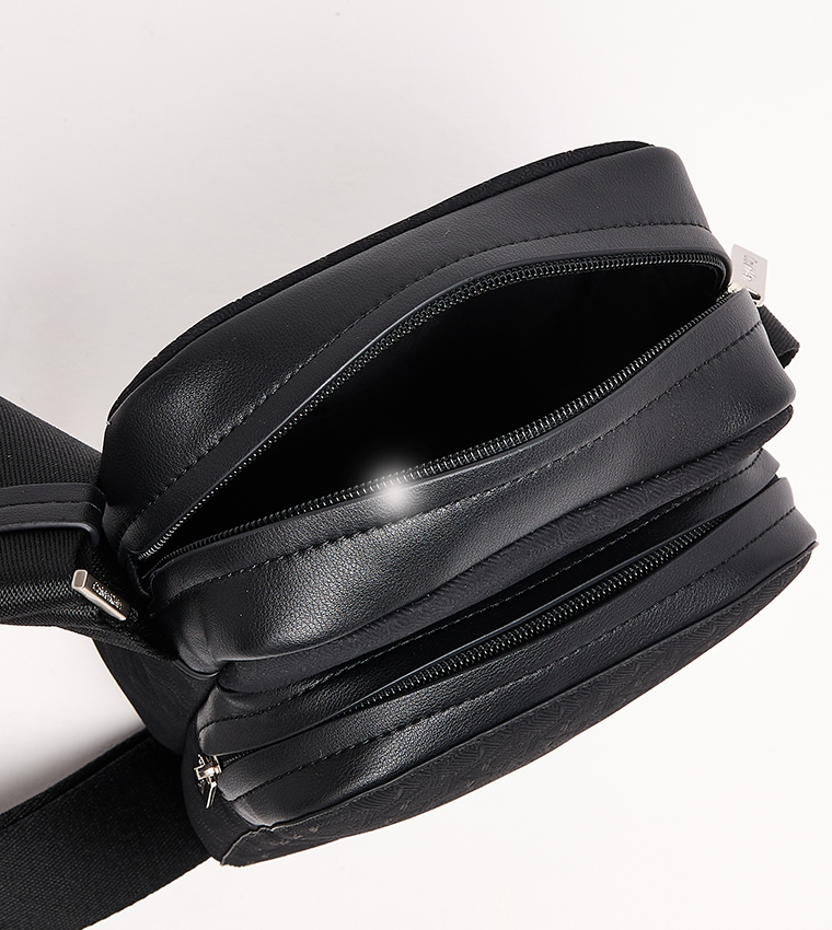 Monogram Patterned Reporter Bag