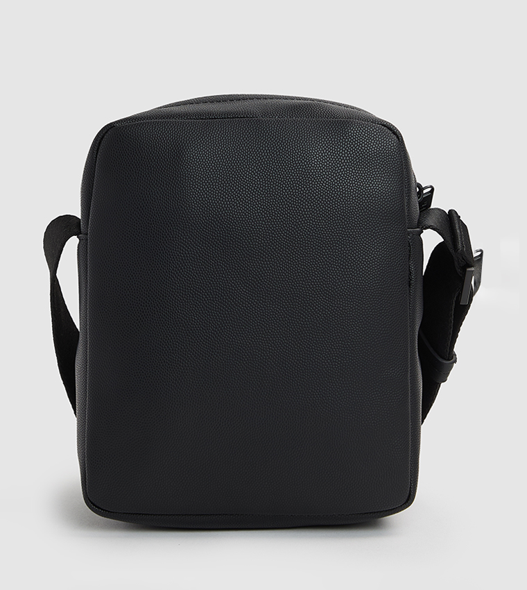 Logo Detail Reporter Bag