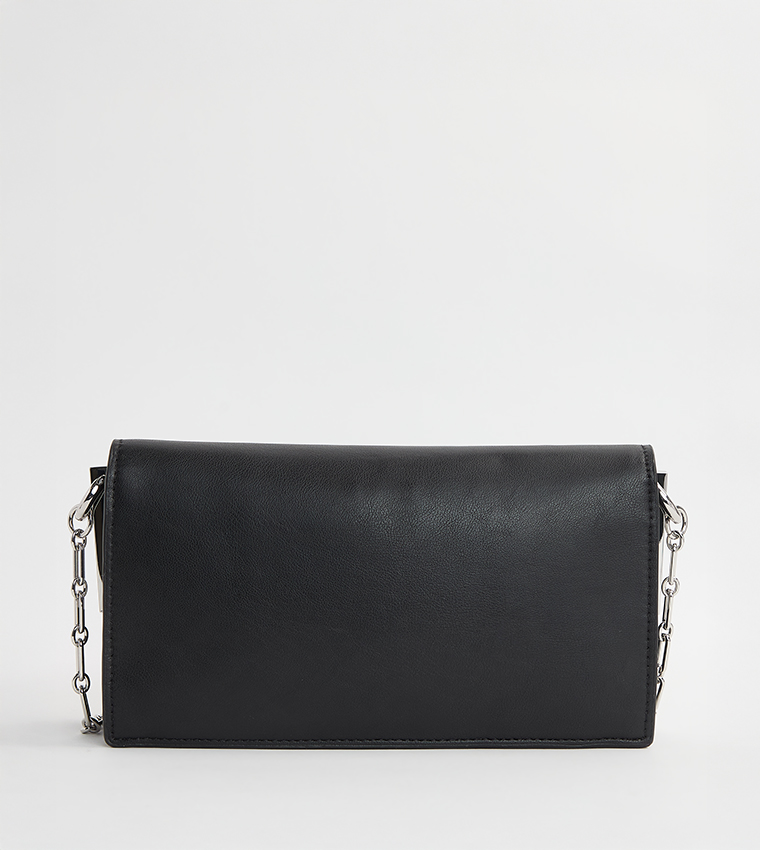 Monogram Detail Shoulder Bag