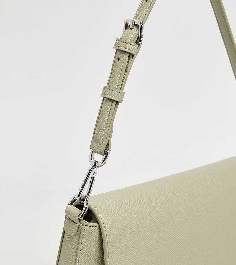 Textured Shoulder Bag
