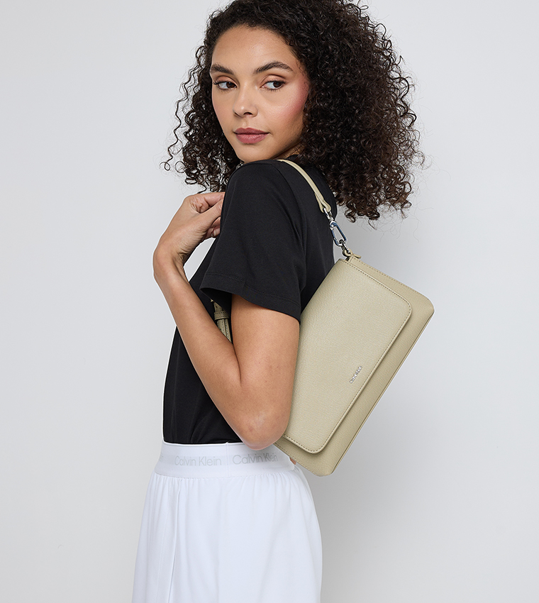 Textured Shoulder Bag