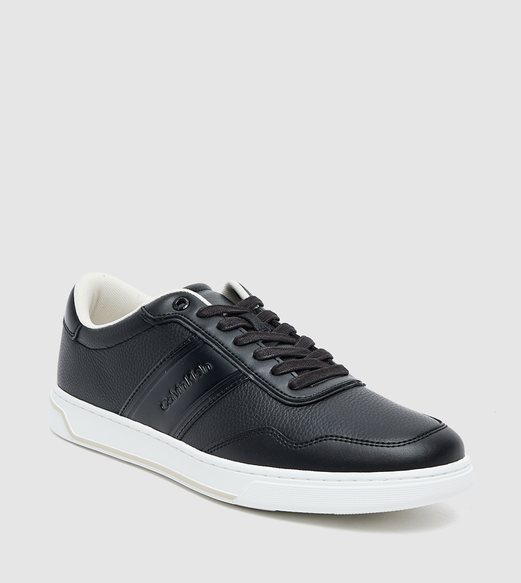 Logo Detail Lace-Up Sneakers