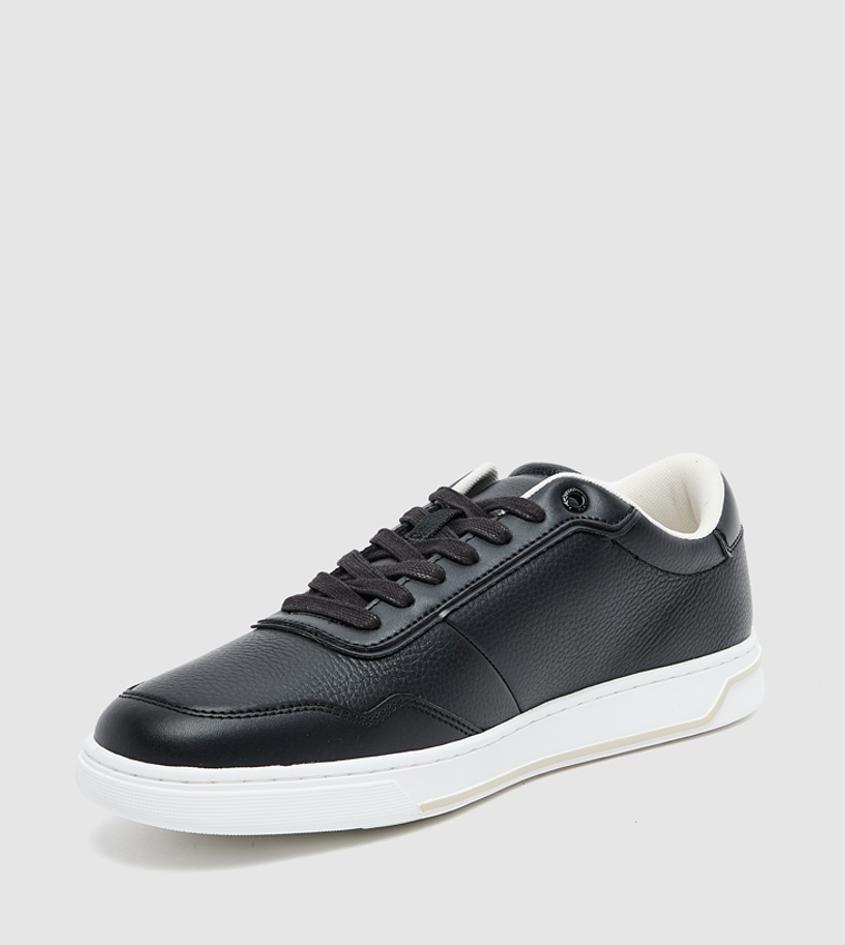 Logo Detail Lace-Up Sneakers