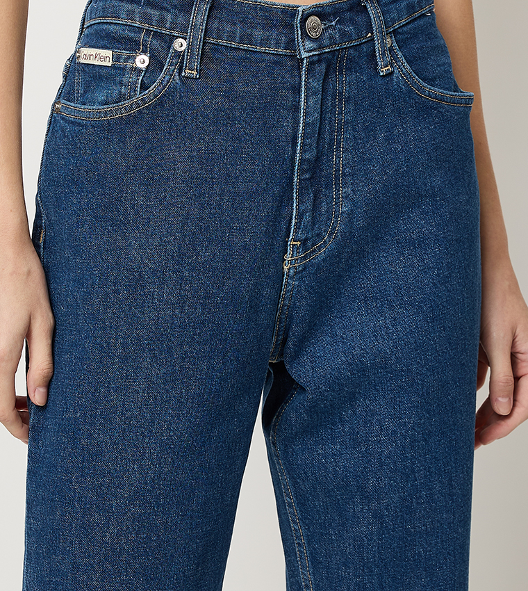 High Waist Mom Fit Jeans