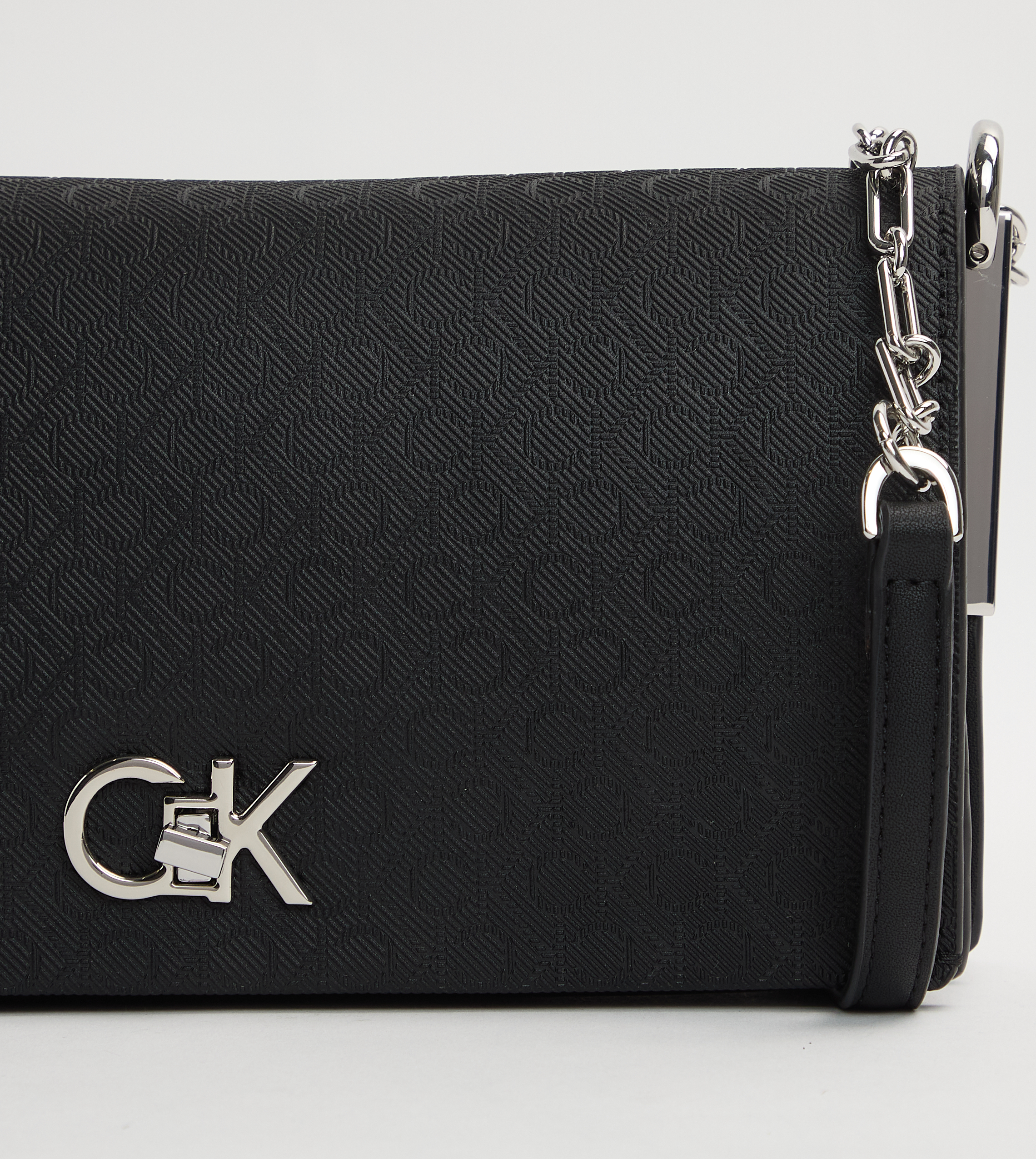 Monogram Patterned Shoulder Bag