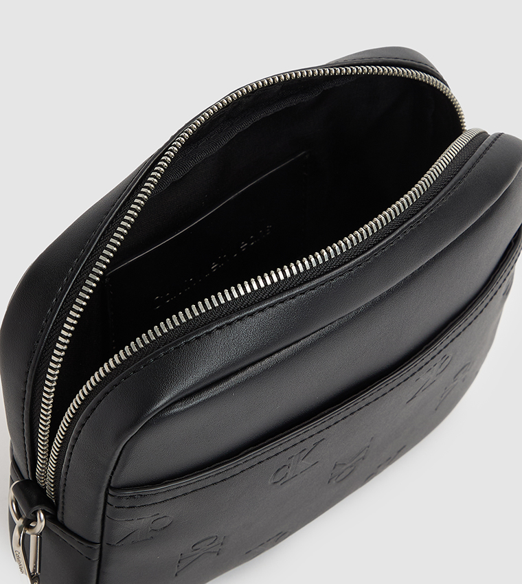 Monogram Debossed Travel Pouch