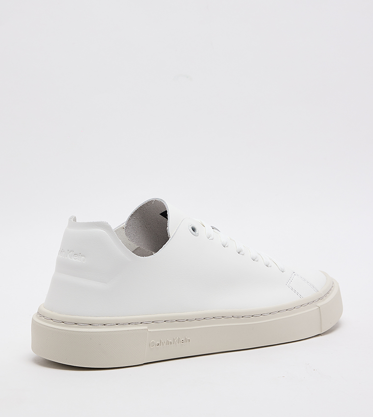Unlined Lace-Up Sneakers