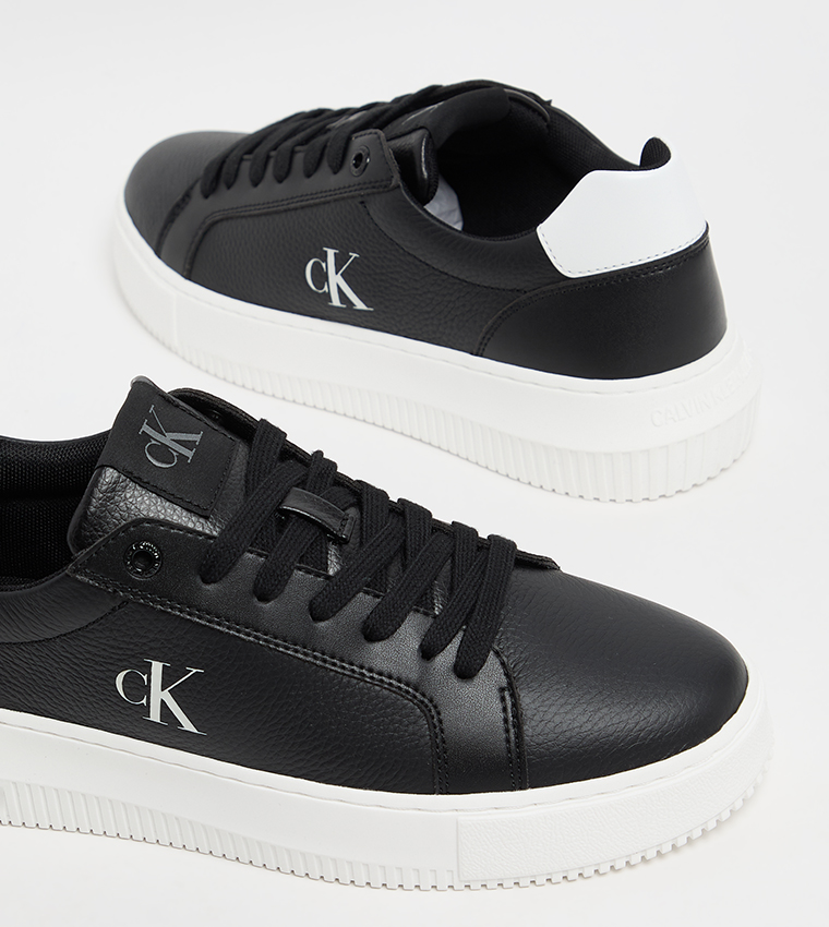 Logo Detail Platform Sneakers