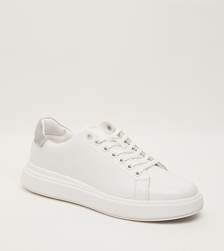 Logo Detail Lace-Up Sneakers