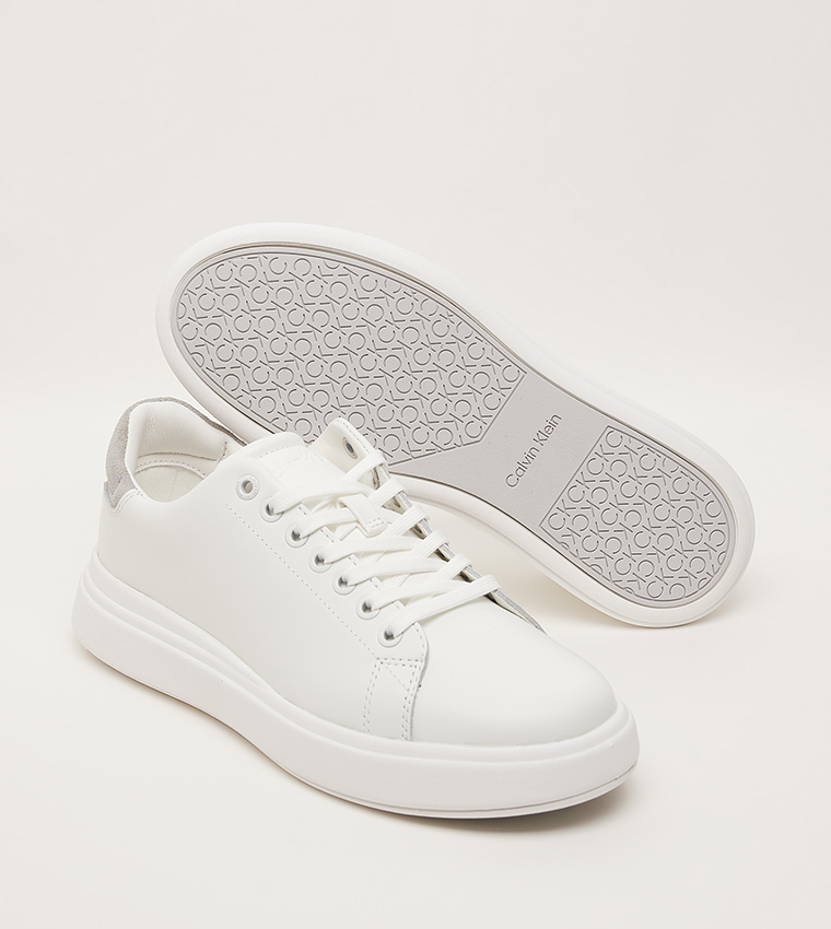Logo Detail Lace-Up Sneakers