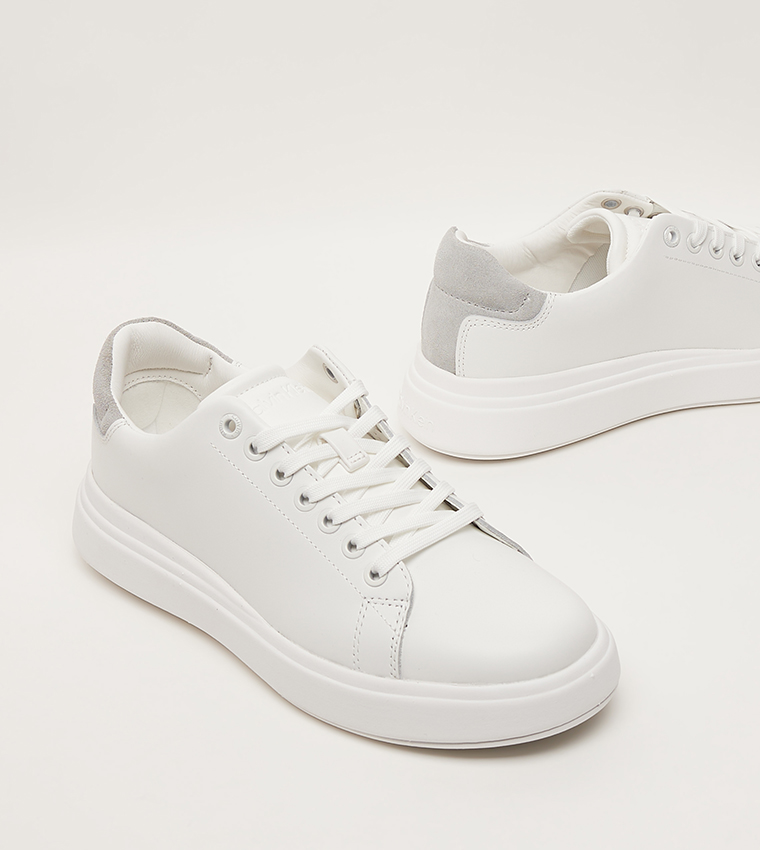 Logo Detail Lace-Up Sneakers