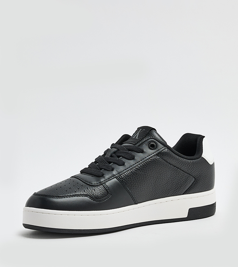 Logo Detail Lace-Up Sneakers