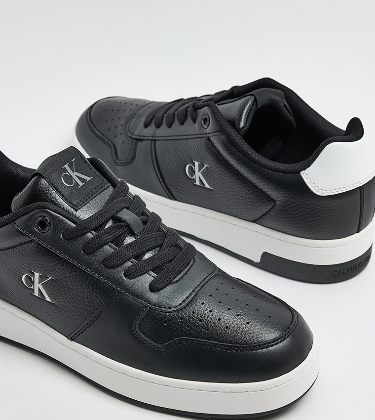 Logo Detail Lace-Up Sneakers
