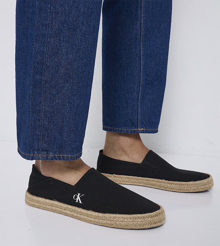 Logo Detail Espadrille Shoes