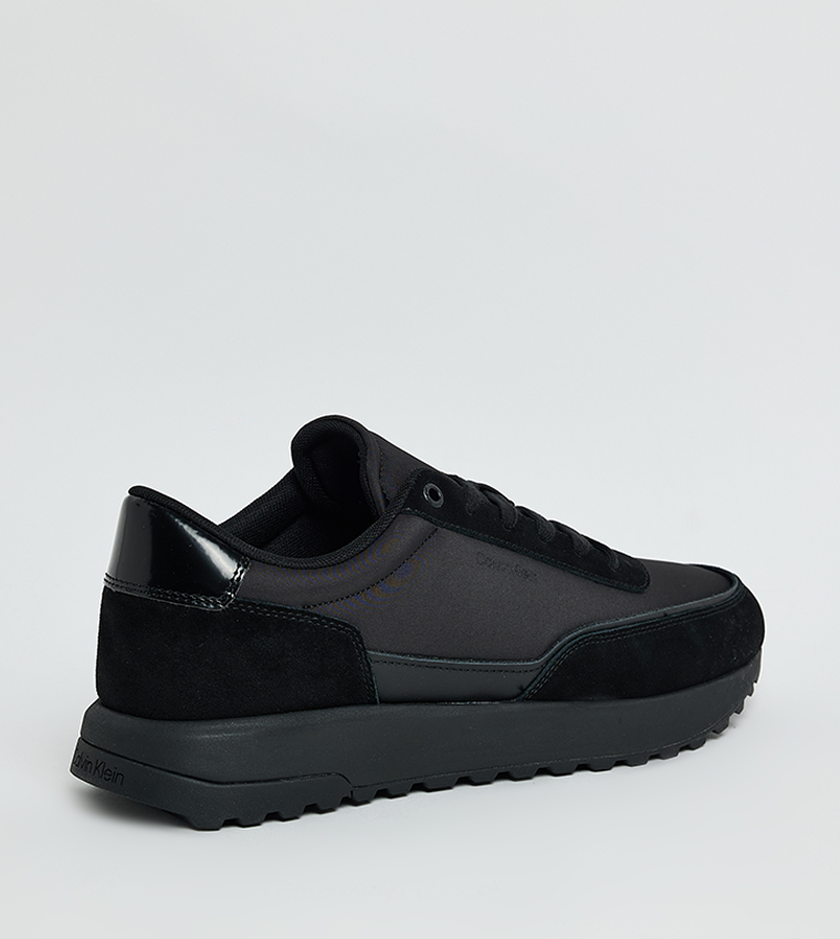 Logo Detail Lace Up Sneakers