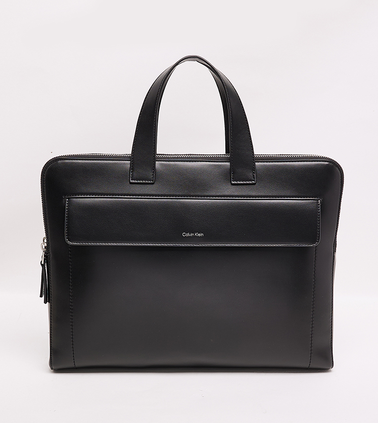 Logo Detail Laptop Bag