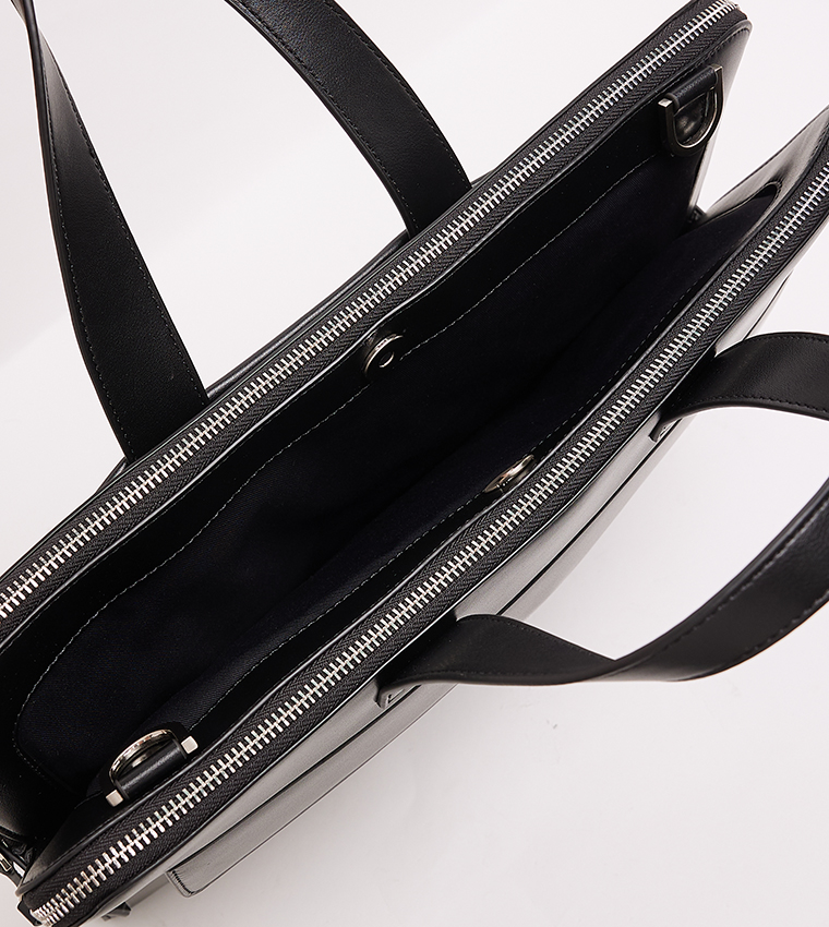 Logo Detail Laptop Bag