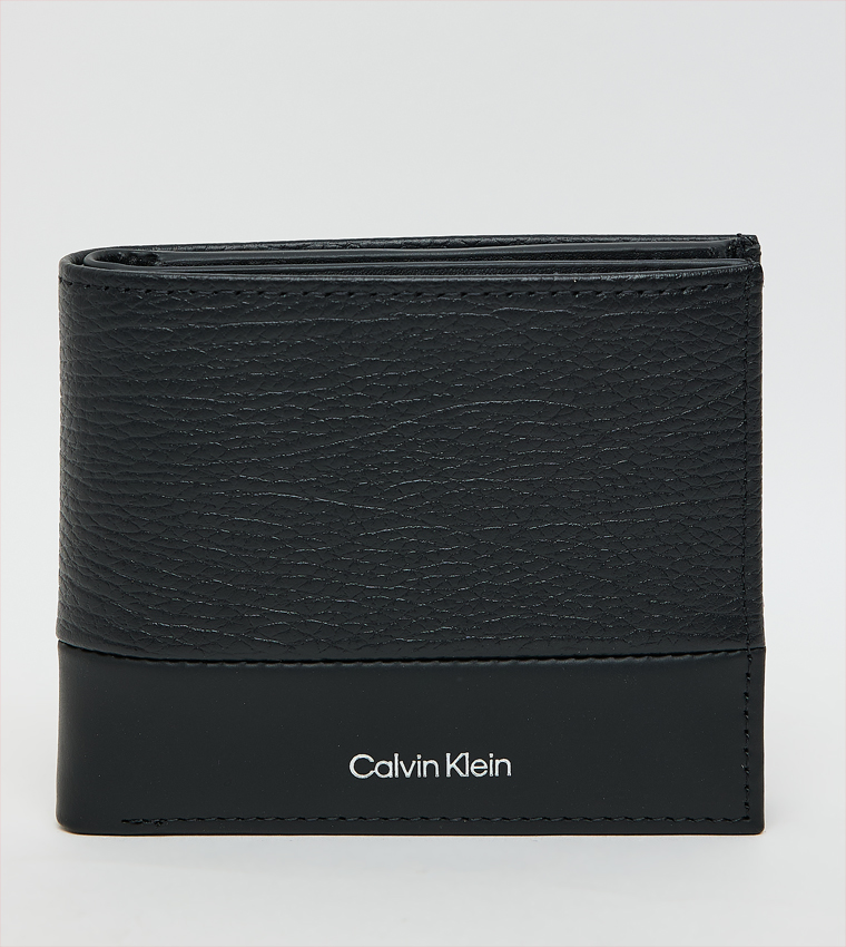 Textured Bi-Fold Wallet