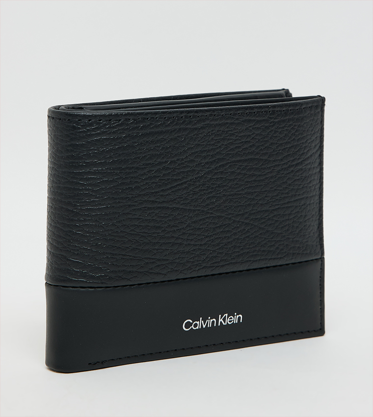 Textured Bi-Fold Wallet