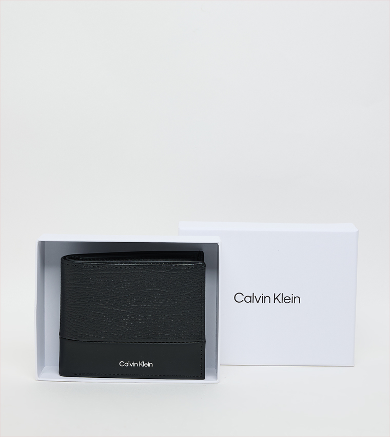 Textured Bi-Fold Wallet