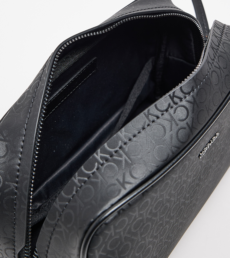 Sleek Patterned Toiletry Bag