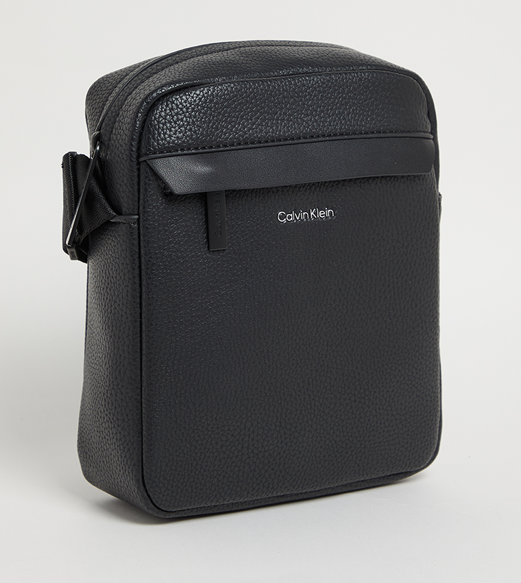 Textured Reporter Bag