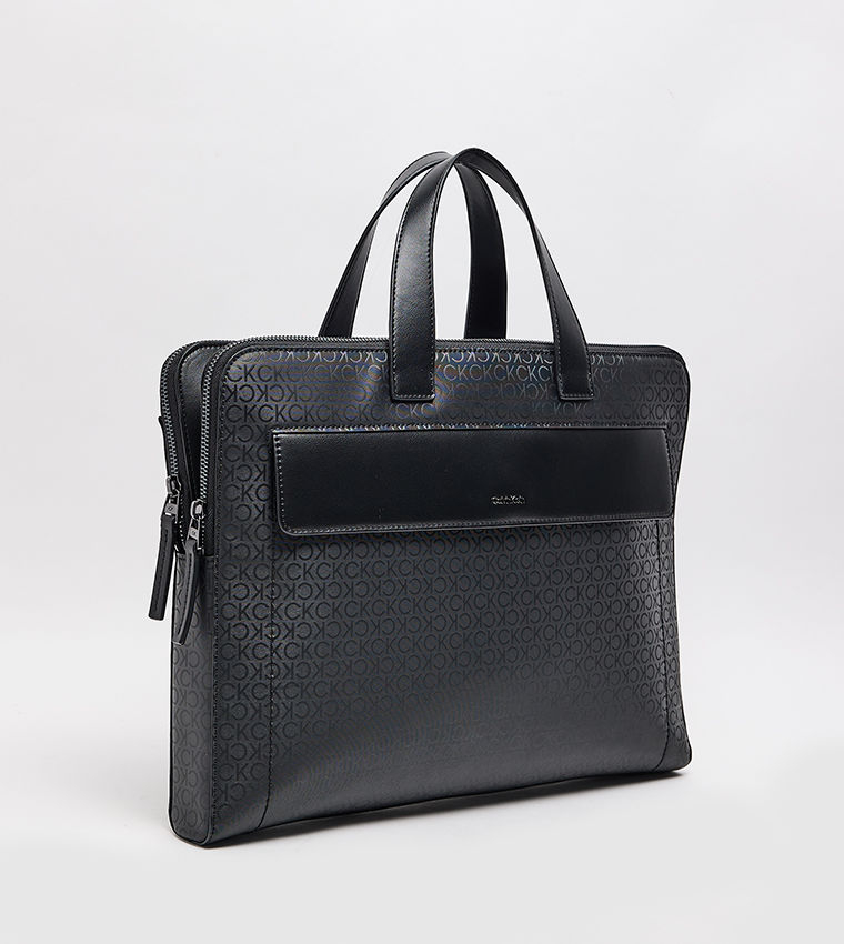 Sleek Patterned 2G Laptop Bag