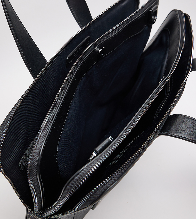 Sleek Patterned 2G Laptop Bag