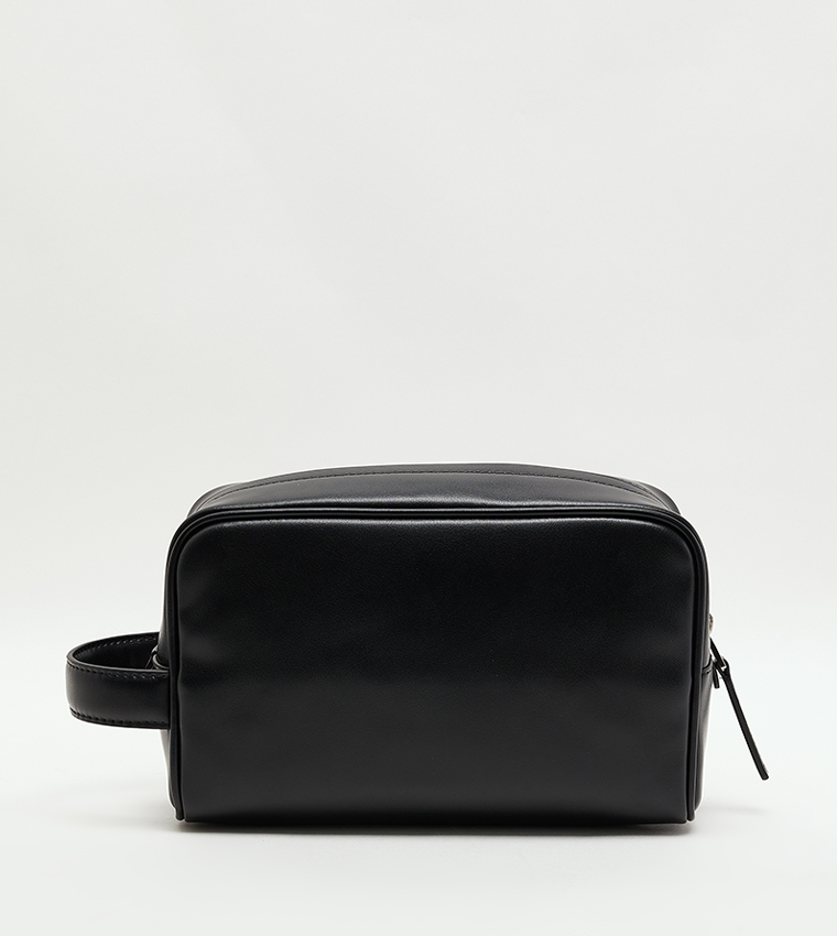 Logo Detail Toiletry Bag