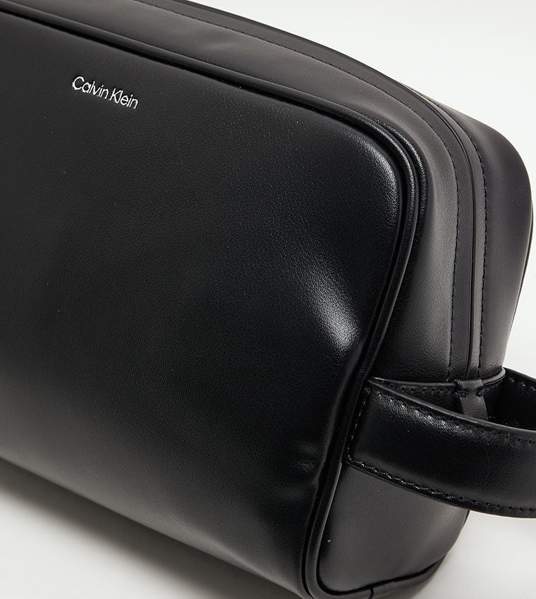 Logo Detail Toiletry Bag