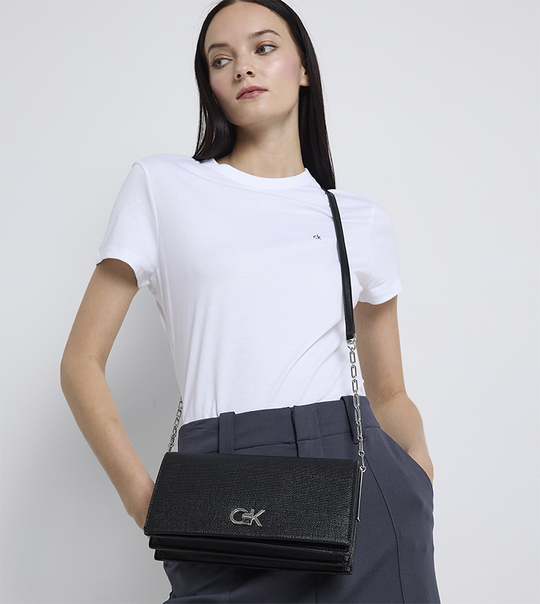 Textured Crossbody Bag