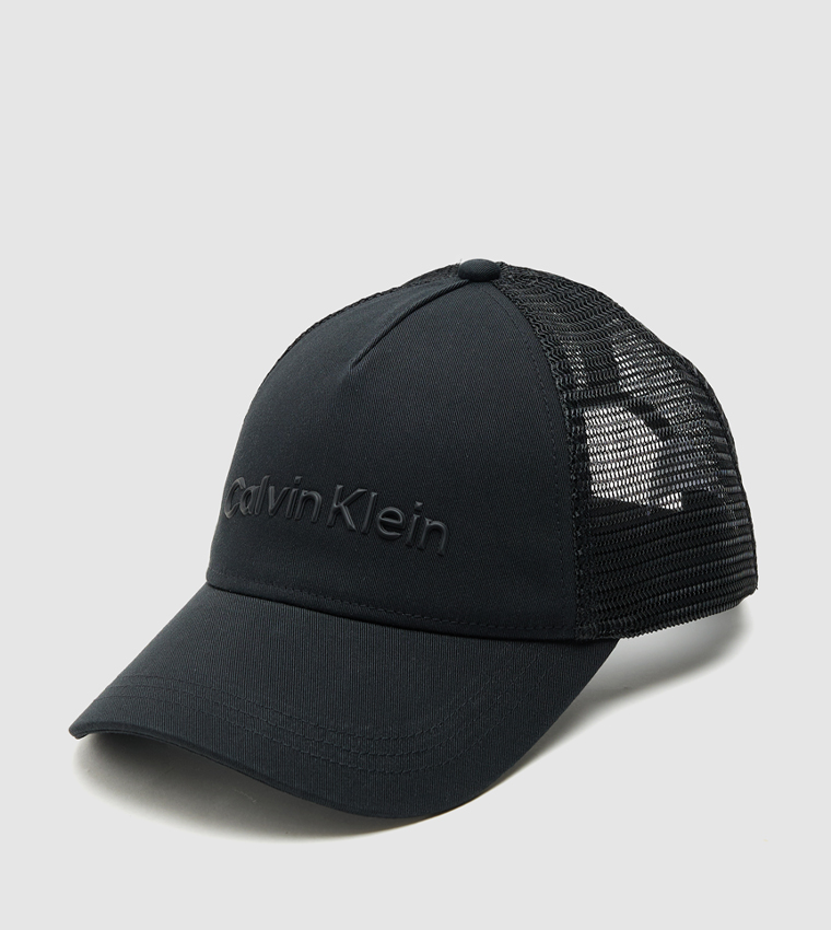 Logo Embossed Trucker Cap