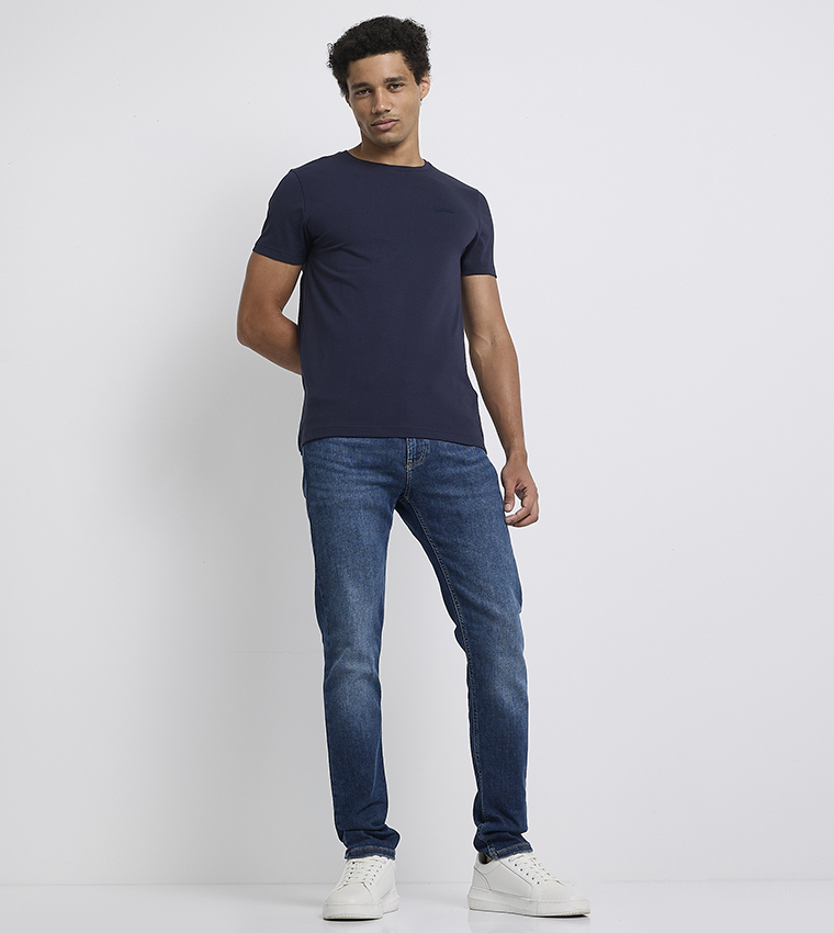 Solid Slim Fit T-Shirt