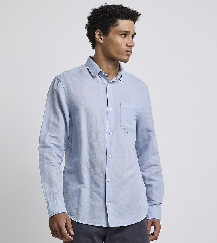 Pocket Detail Long Sleeves Shirt