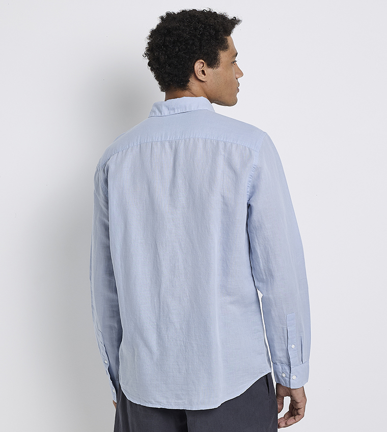 Pocket Detail Long Sleeves Shirt