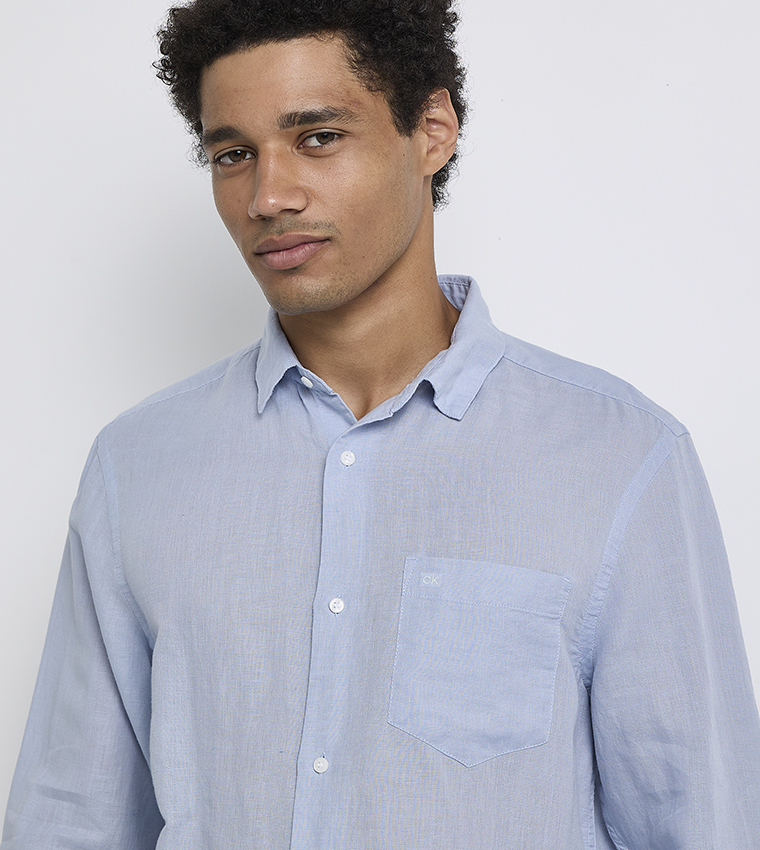 Pocket Detail Long Sleeves Shirt