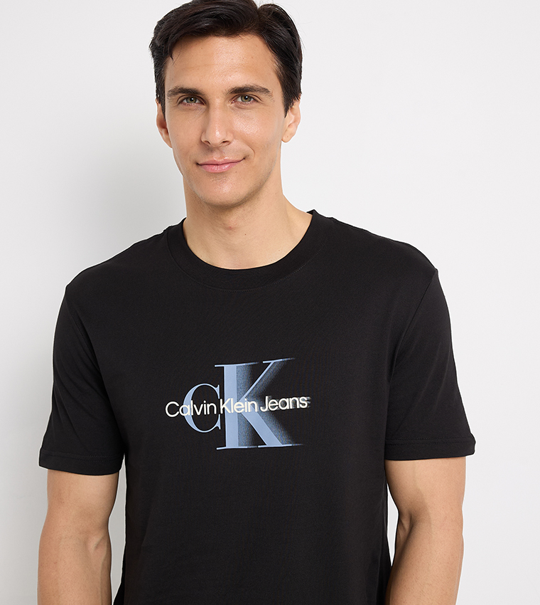 Logo Detail Crew Neck T-Shirt