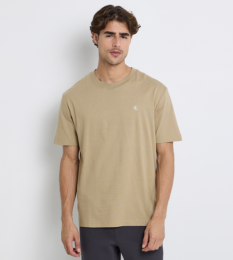 Serif Monogram Crew Neck T-Shirt