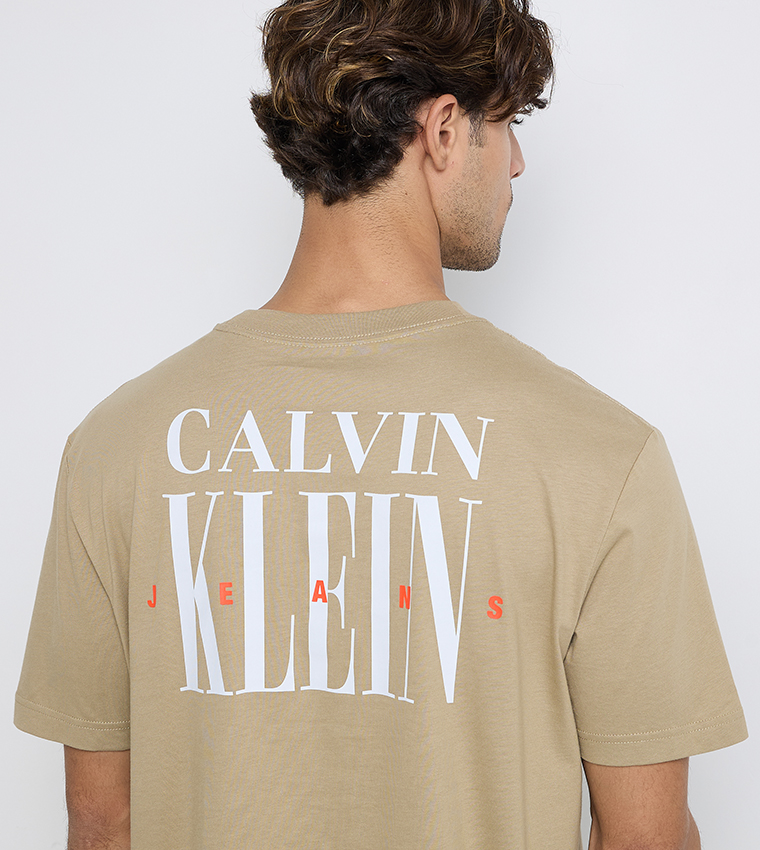 Serif Monogram Crew Neck T-Shirt